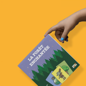 Boîte de jeu de La Forêt enchantée, un jeu coopératif pour les enfants de 6-10 ans.